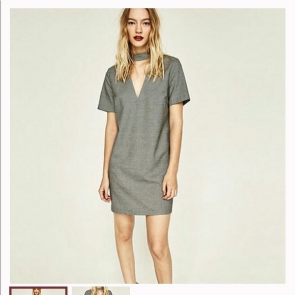 Zara Women Houndstooth Dress - Picture 2 of 10